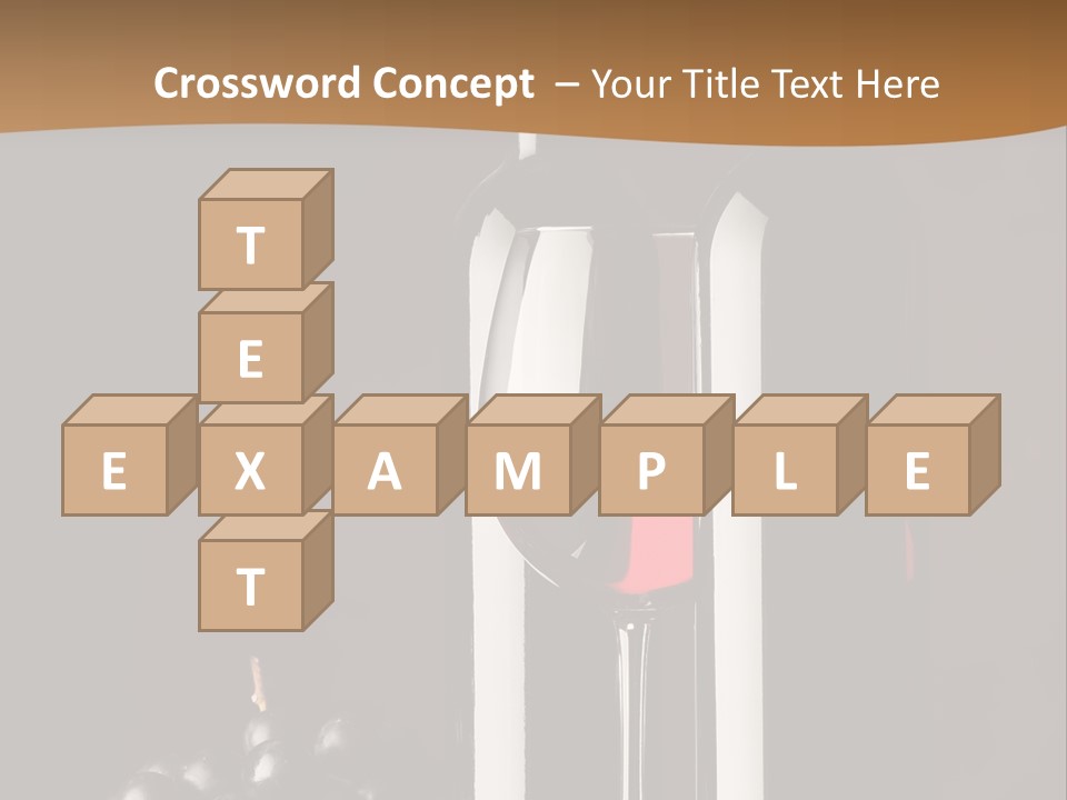 Cellar Elegant Winery PowerPoint Template