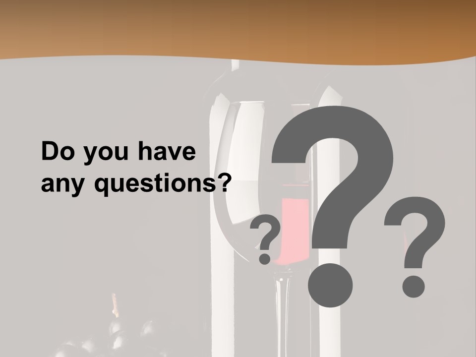 Cellar Elegant Winery PowerPoint Template