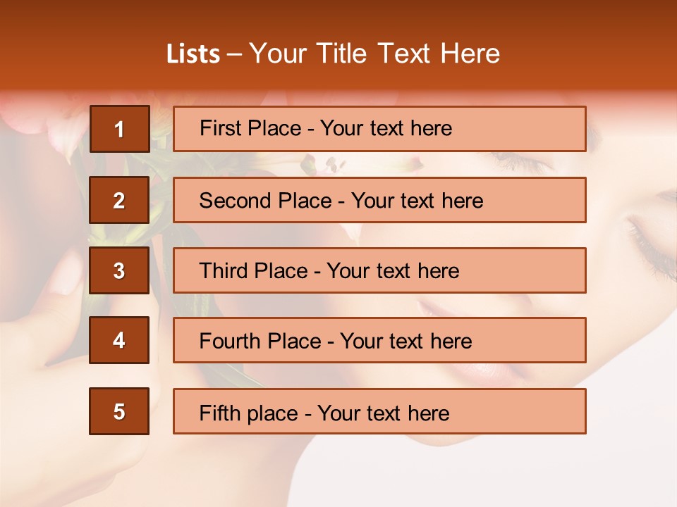 Lifestyle Fashion Aroma PowerPoint Template