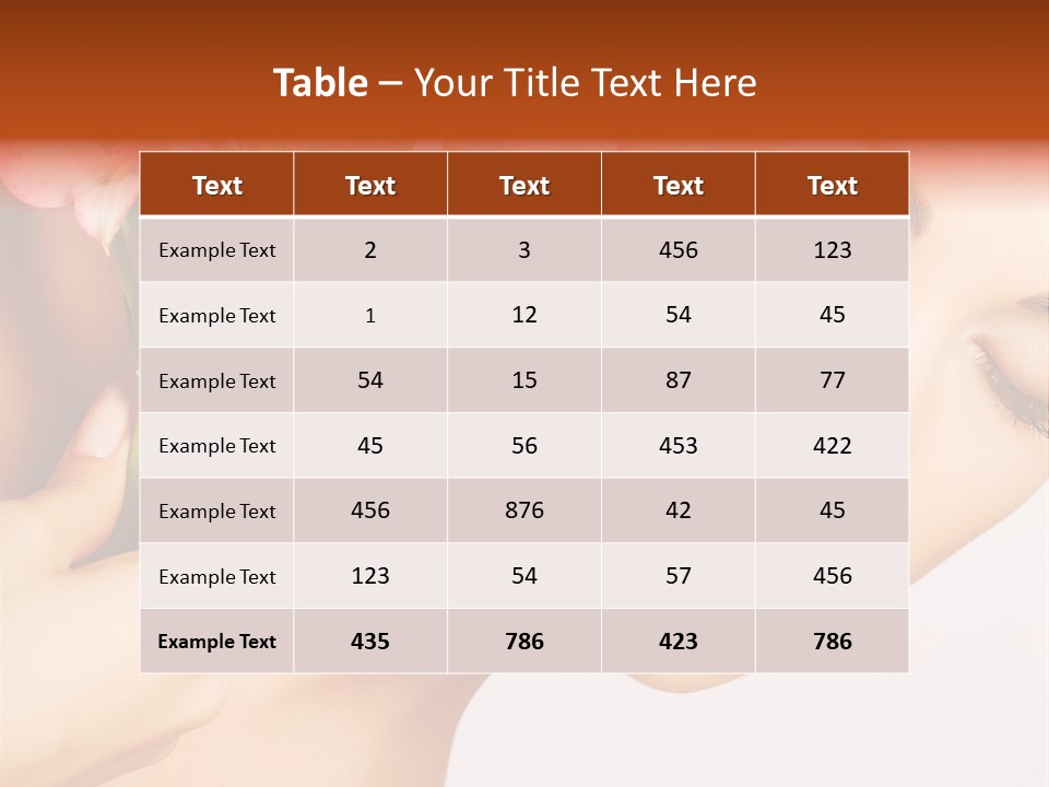 Lifestyle Fashion Aroma PowerPoint Template