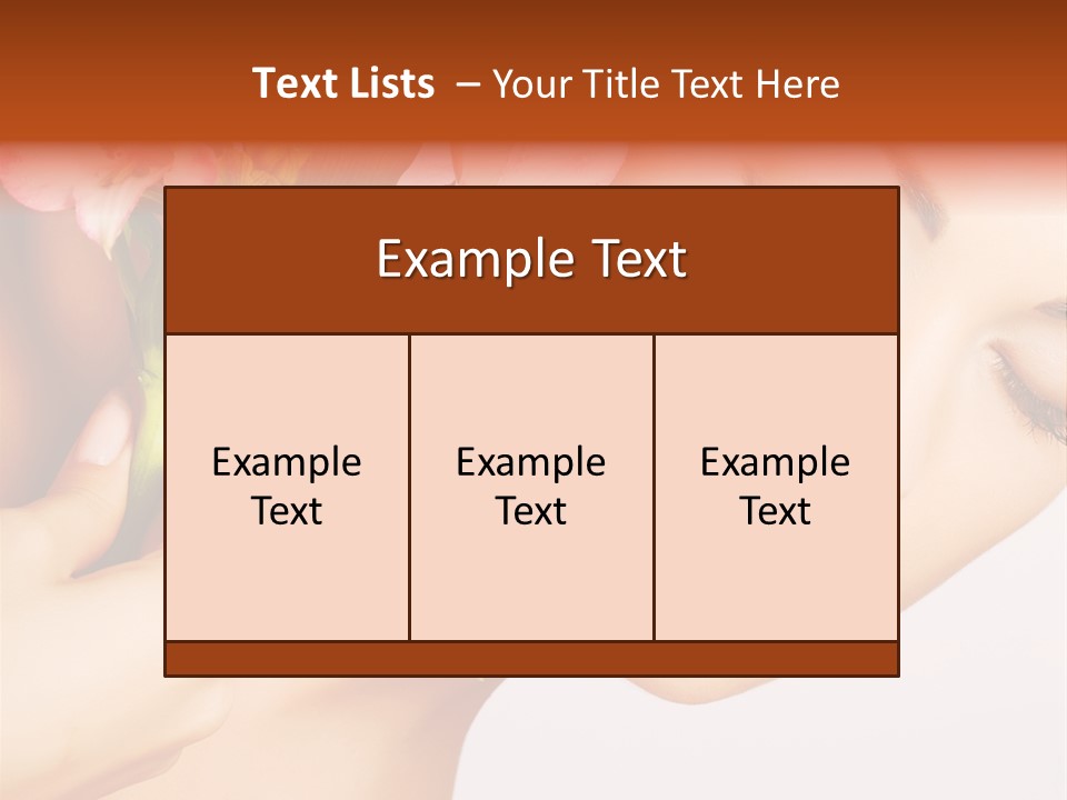 Lifestyle Fashion Aroma PowerPoint Template