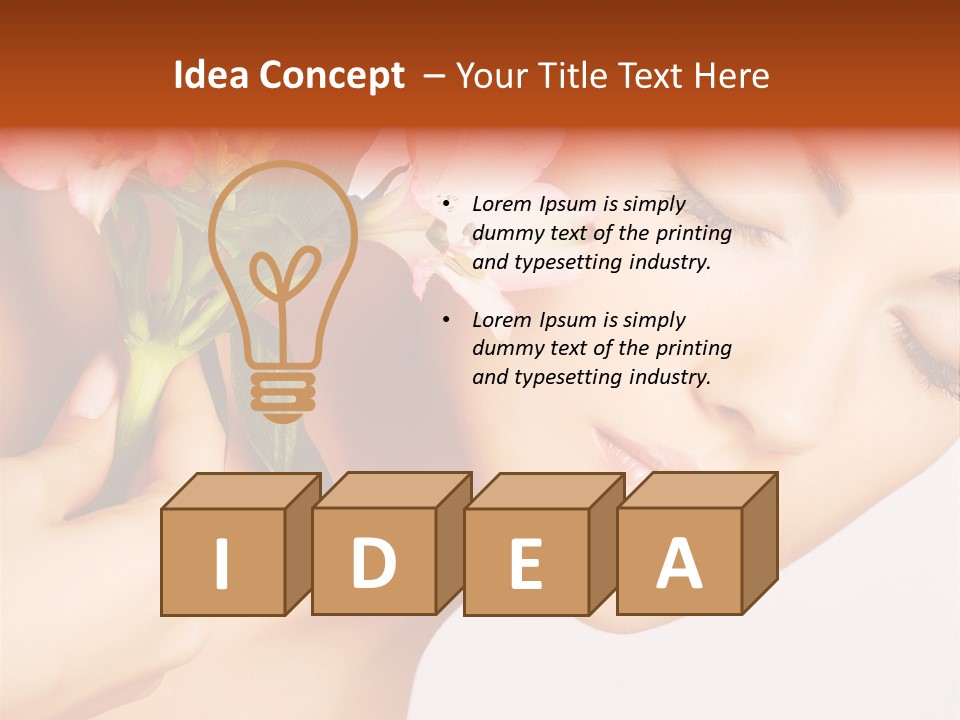 Lifestyle Fashion Aroma PowerPoint Template