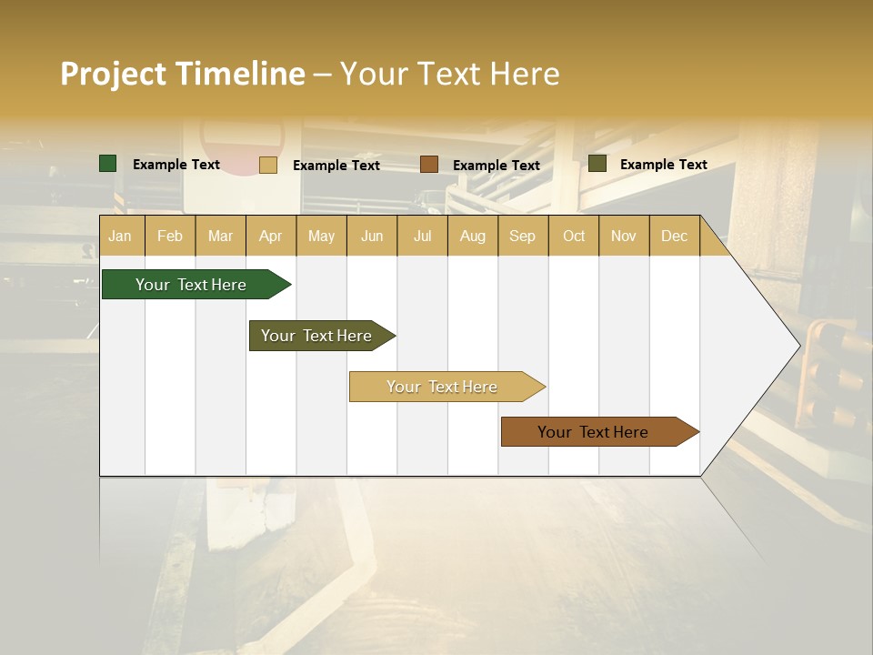 Garage City Drive PowerPoint Template