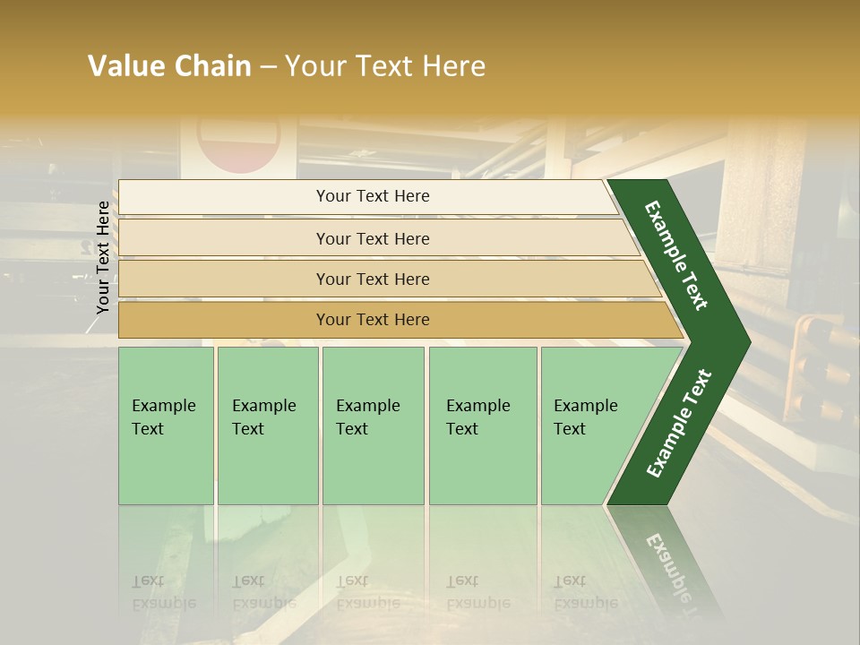 Garage City Drive PowerPoint Template