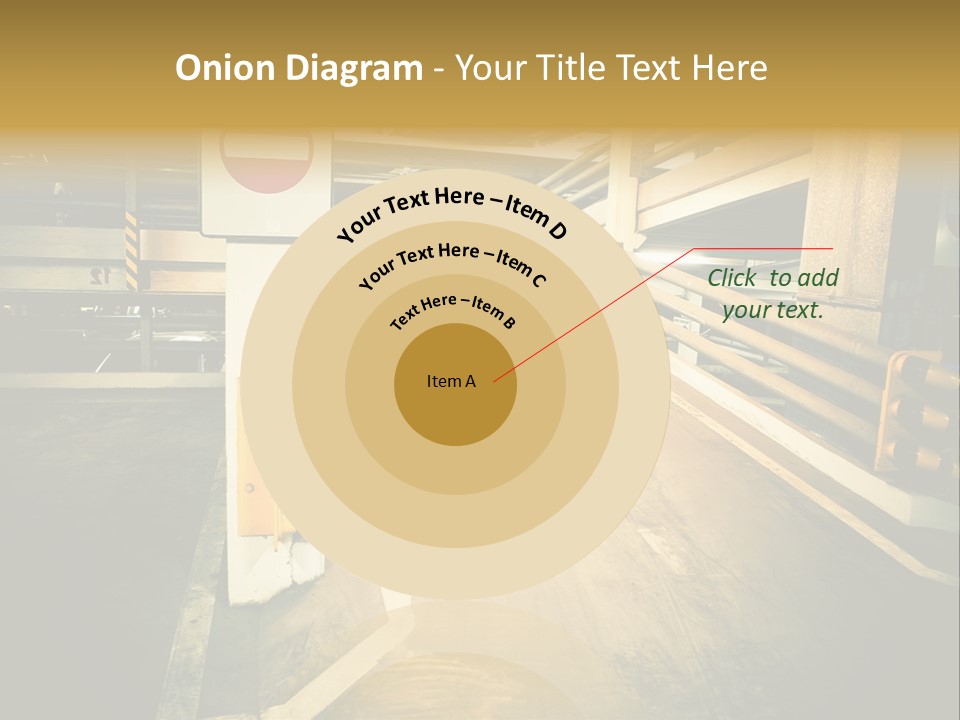 Garage City Drive PowerPoint Template