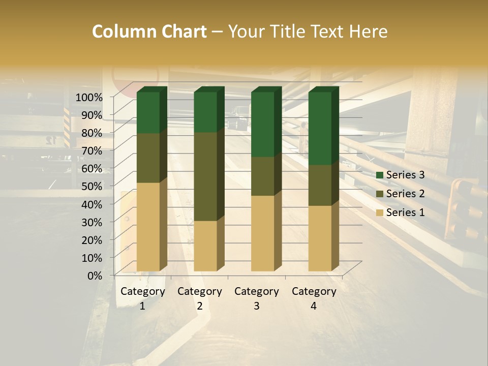 Garage City Drive PowerPoint Template