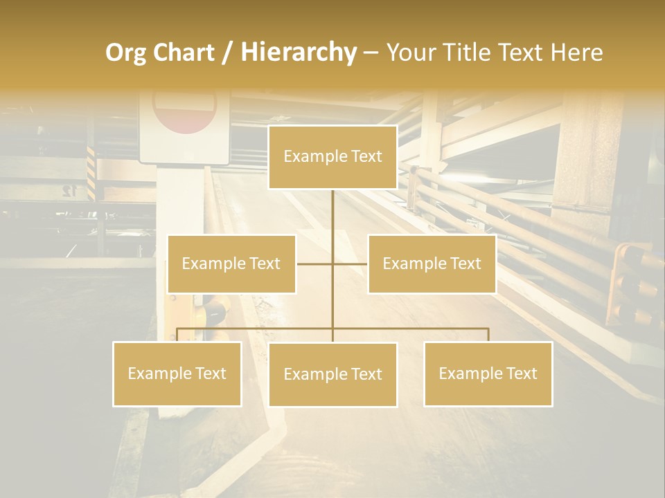 Garage City Drive PowerPoint Template