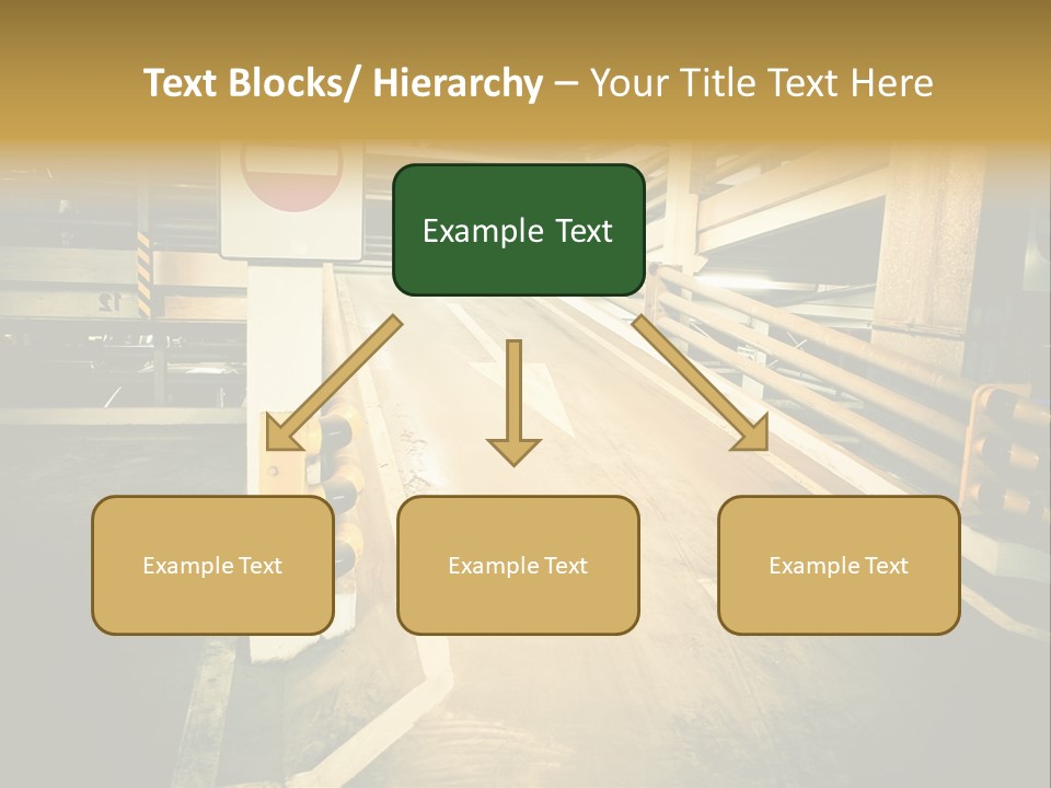Garage City Drive PowerPoint Template