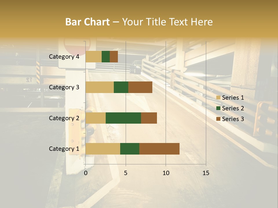 Garage City Drive PowerPoint Template