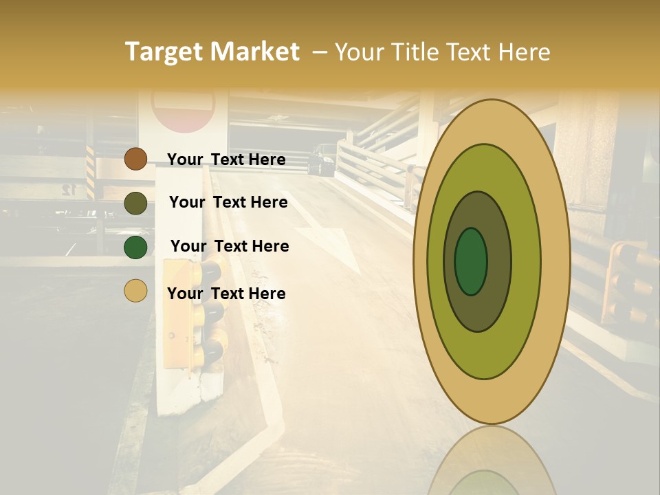 Garage City Drive PowerPoint Template