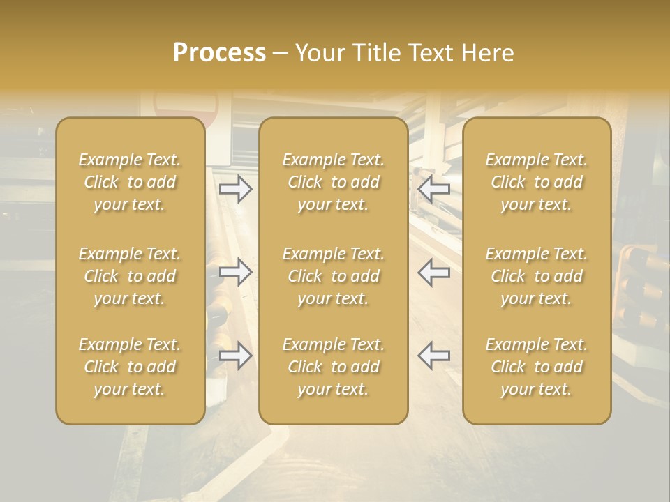 Garage City Drive PowerPoint Template