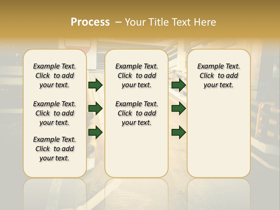 Garage City Drive PowerPoint Template