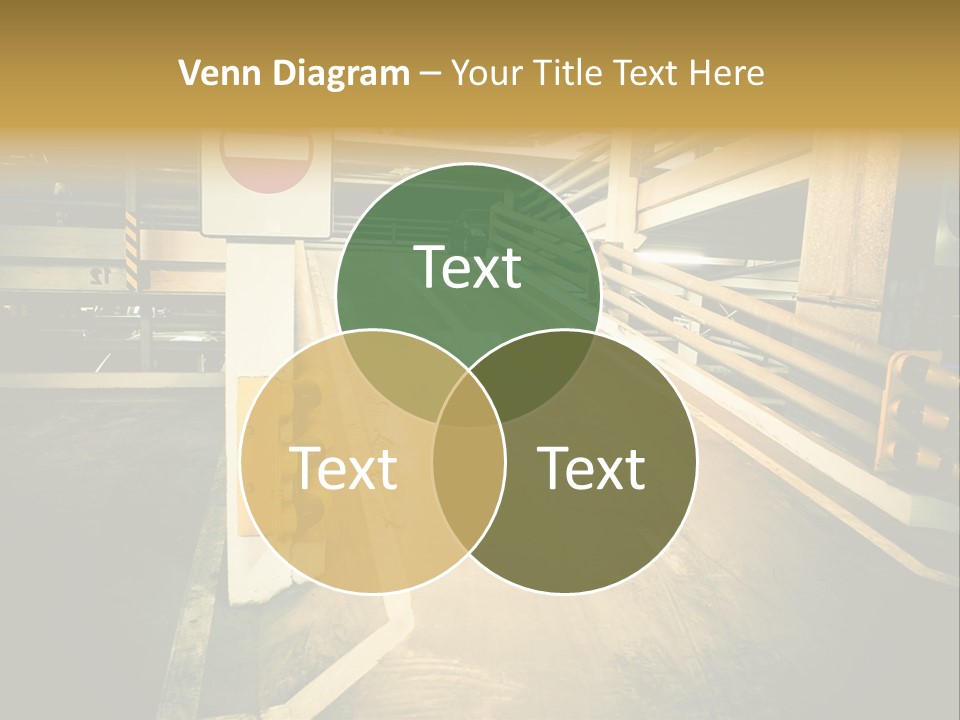 Garage City Drive PowerPoint Template