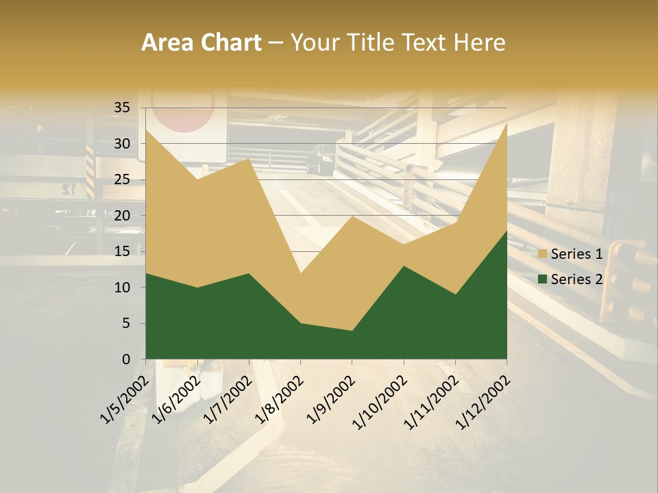 Garage City Drive PowerPoint Template