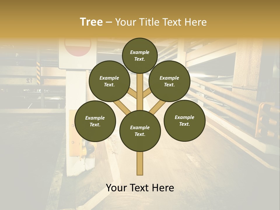 Garage City Drive PowerPoint Template