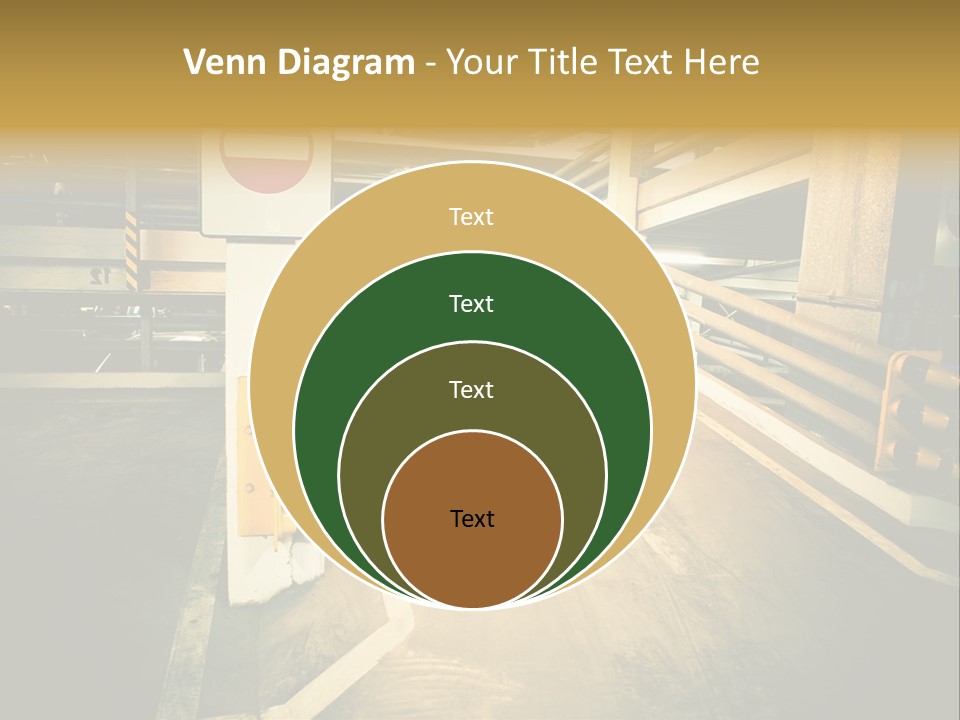Garage City Drive PowerPoint Template