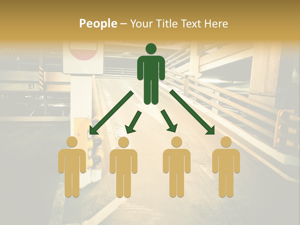 Garage City Drive PowerPoint Template