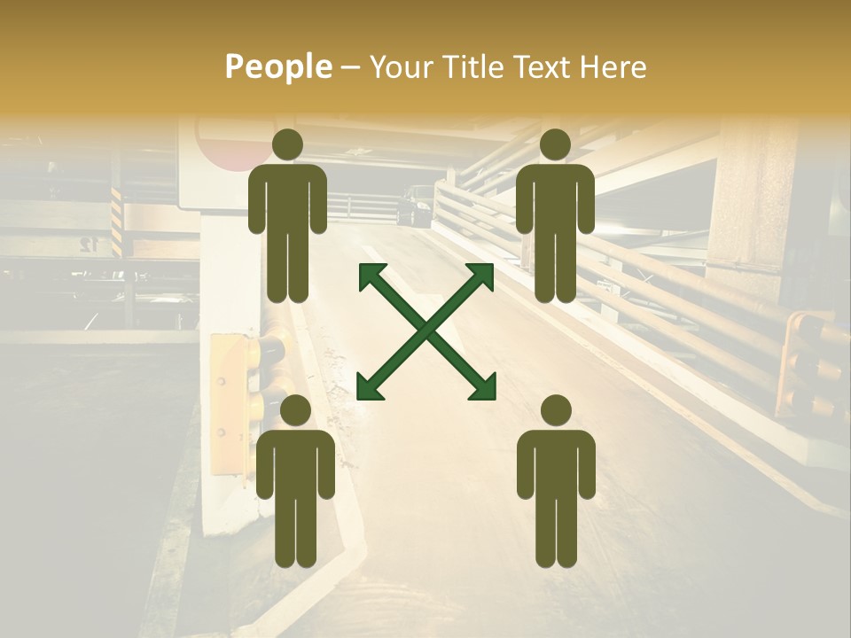 Garage City Drive PowerPoint Template