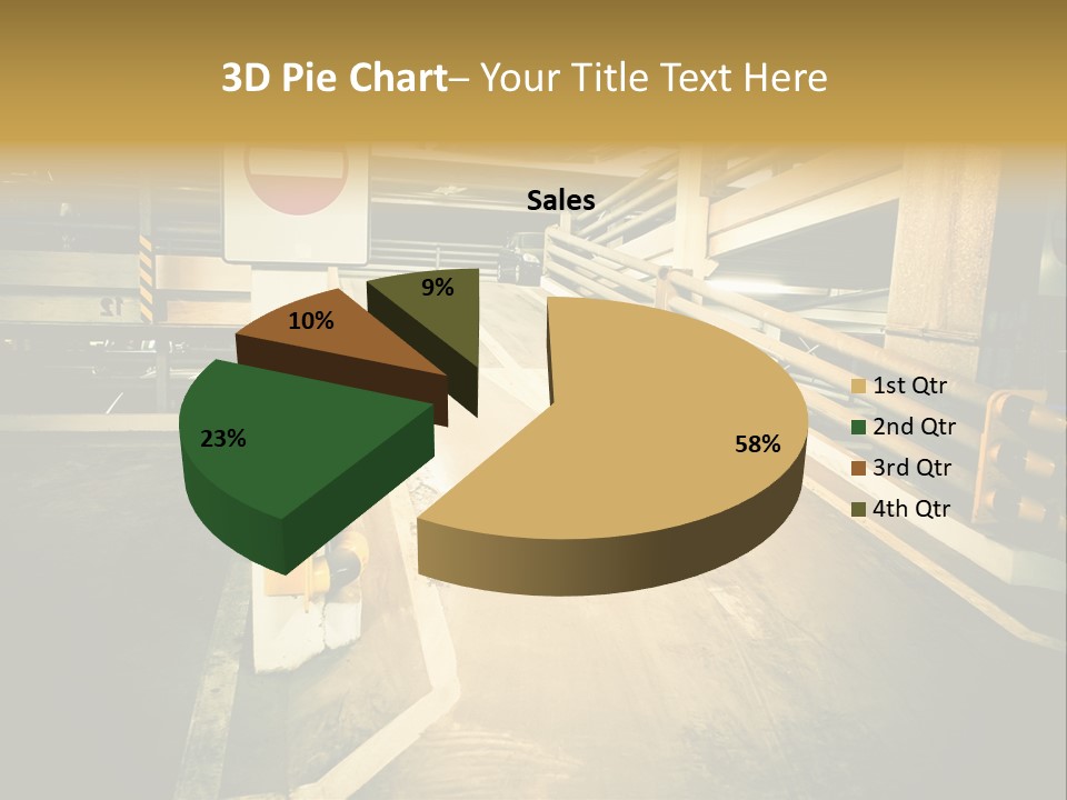 Garage City Drive PowerPoint Template