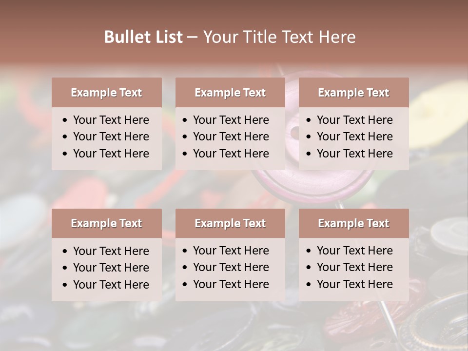 Craft Hobbies Background PowerPoint Template