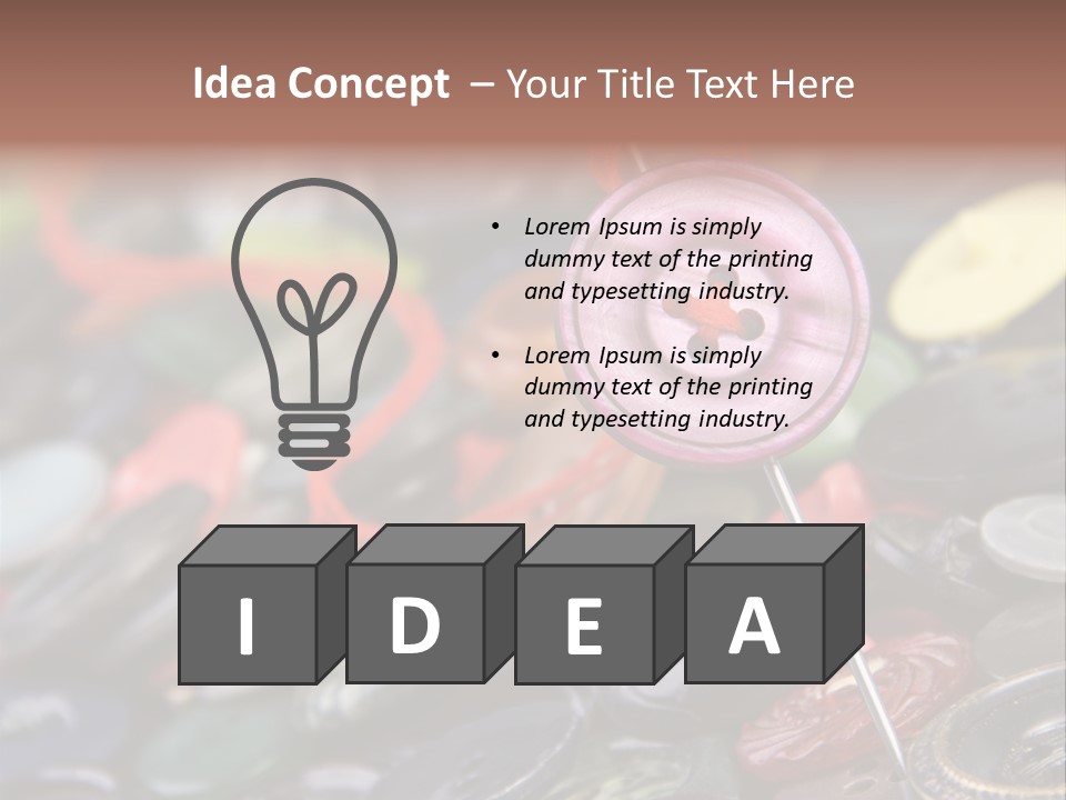 Craft Hobbies Background PowerPoint Template