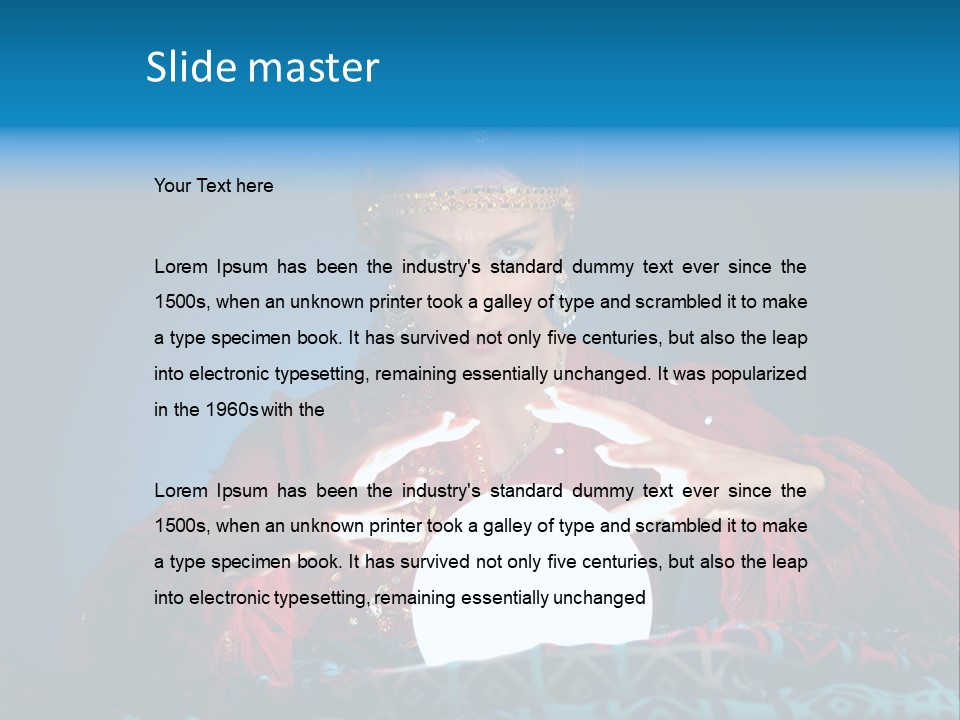 Traditional Halloween Wizard PowerPoint Template