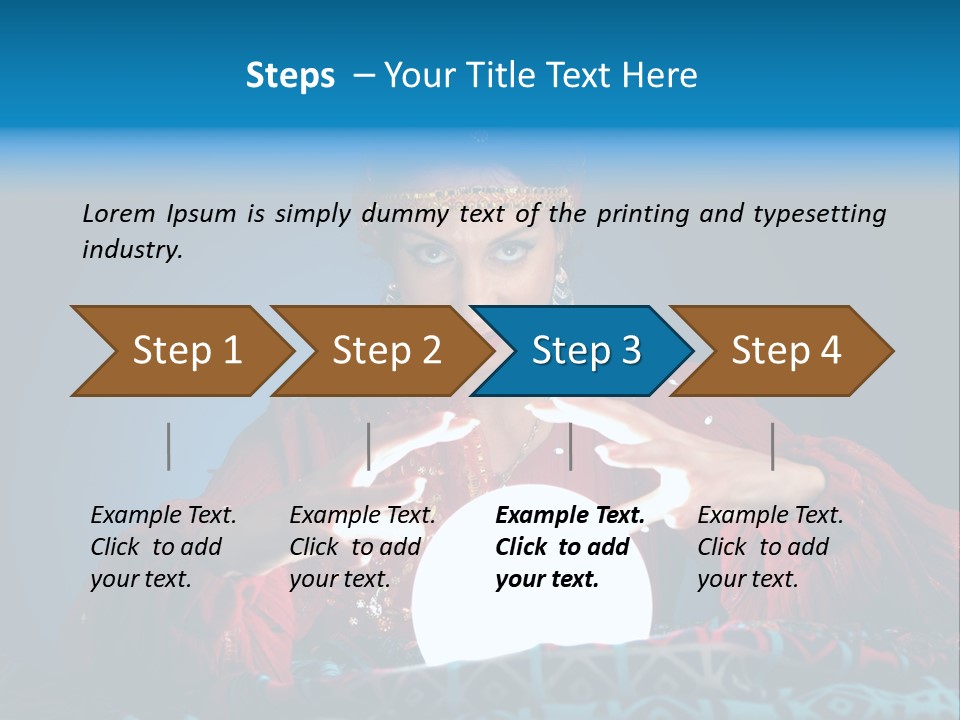 Traditional Halloween Wizard PowerPoint Template