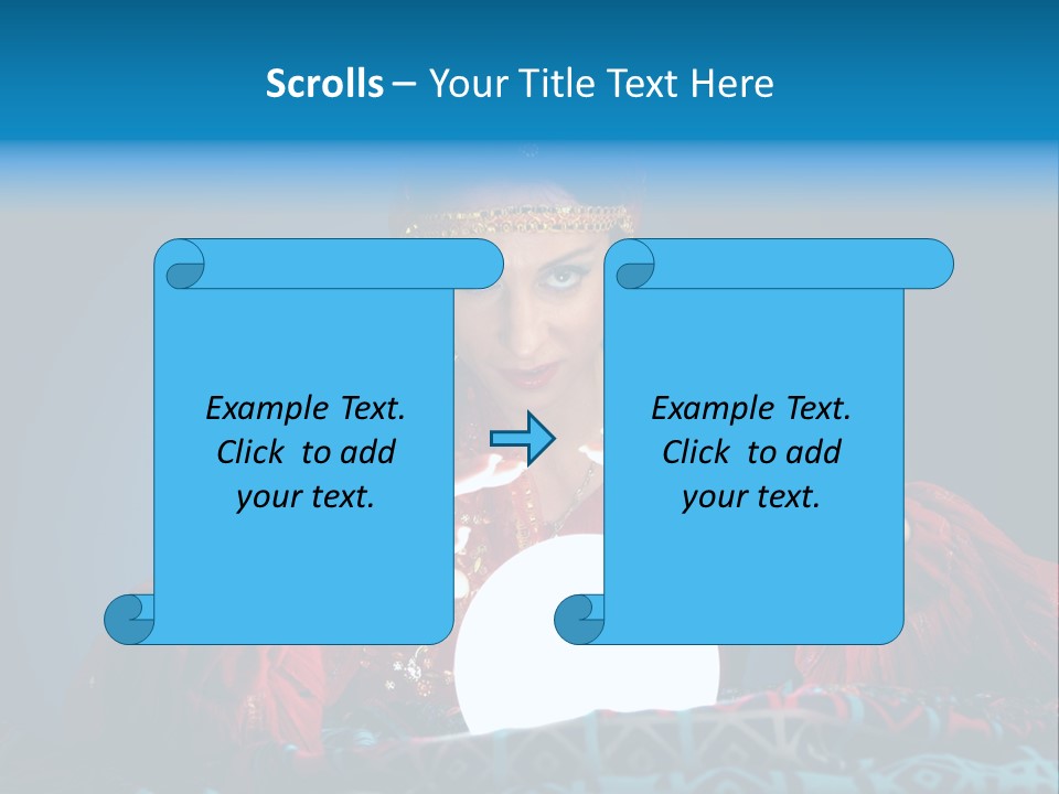 Traditional Halloween Wizard PowerPoint Template