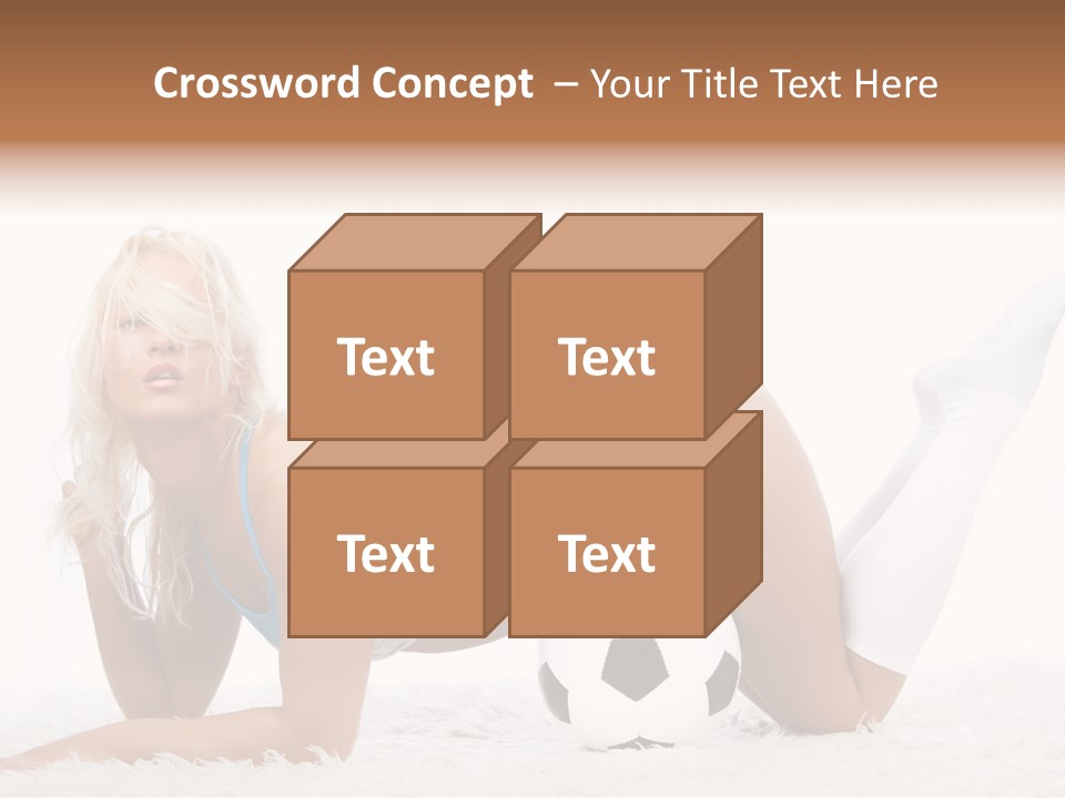 Body Spats Soccer PowerPoint Template