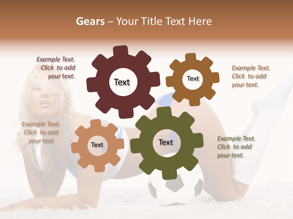 Body Spats Soccer PowerPoint Template