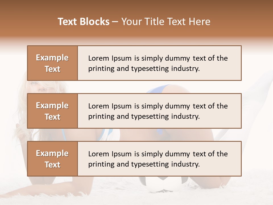 Body Spats Soccer PowerPoint Template