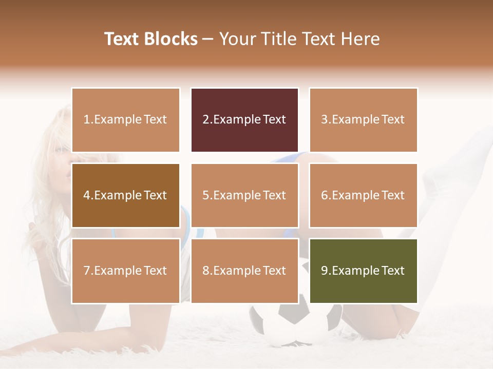 Body Spats Soccer PowerPoint Template