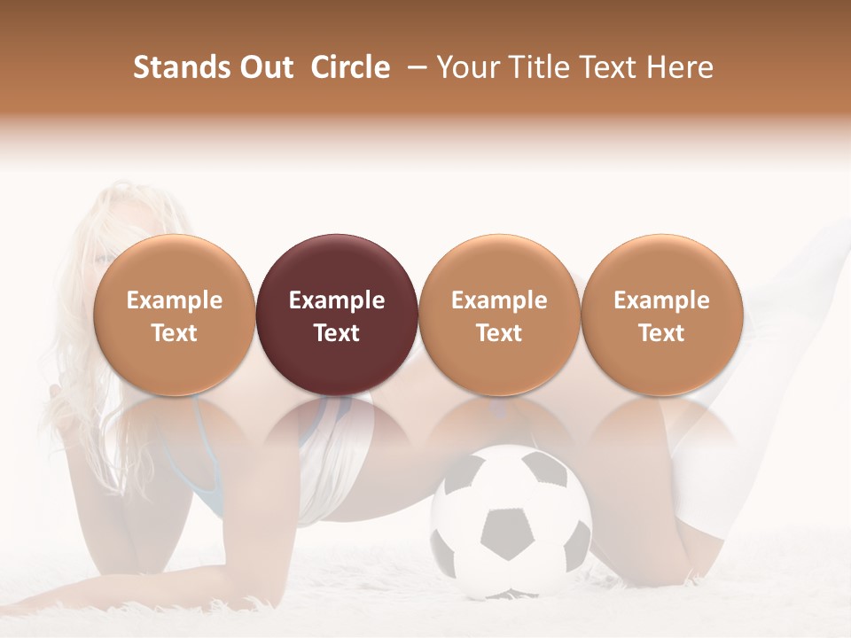 Body Spats Soccer PowerPoint Template