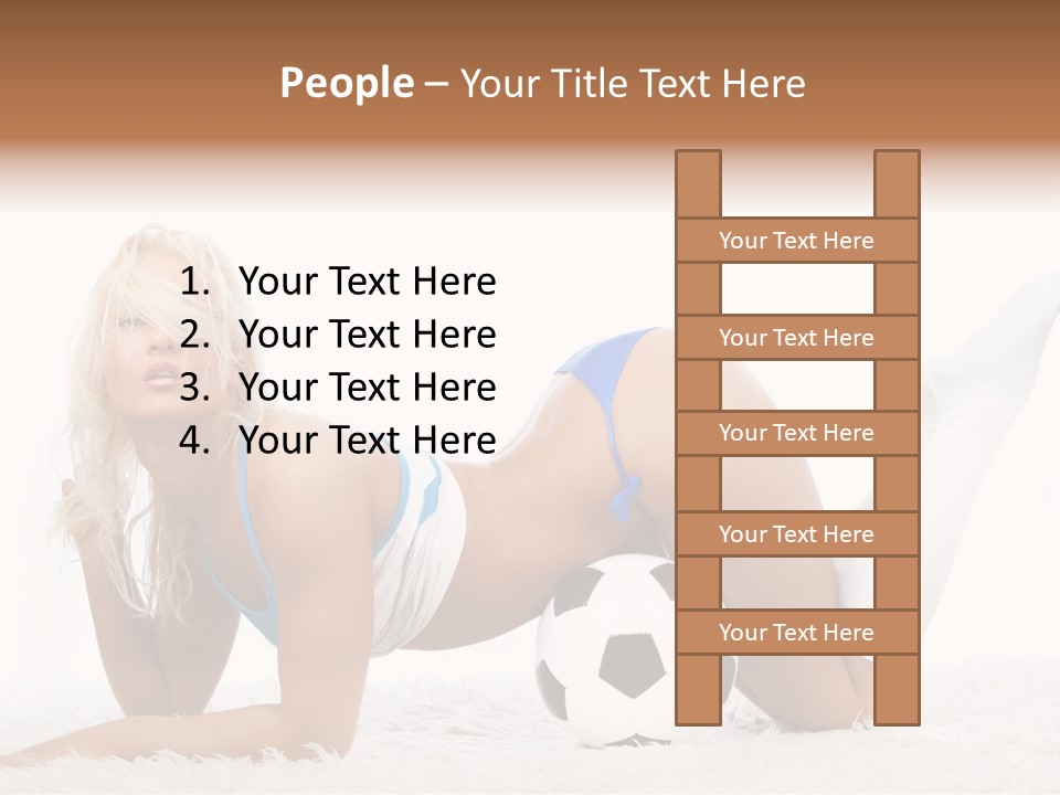 Body Spats Soccer PowerPoint Template