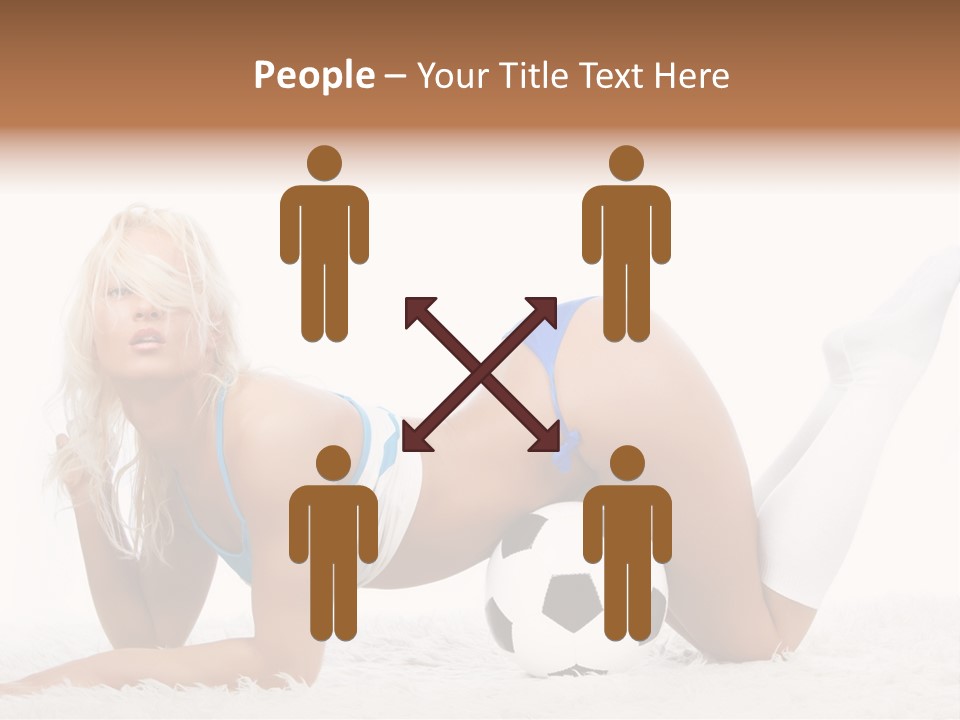 Body Spats Soccer PowerPoint Template