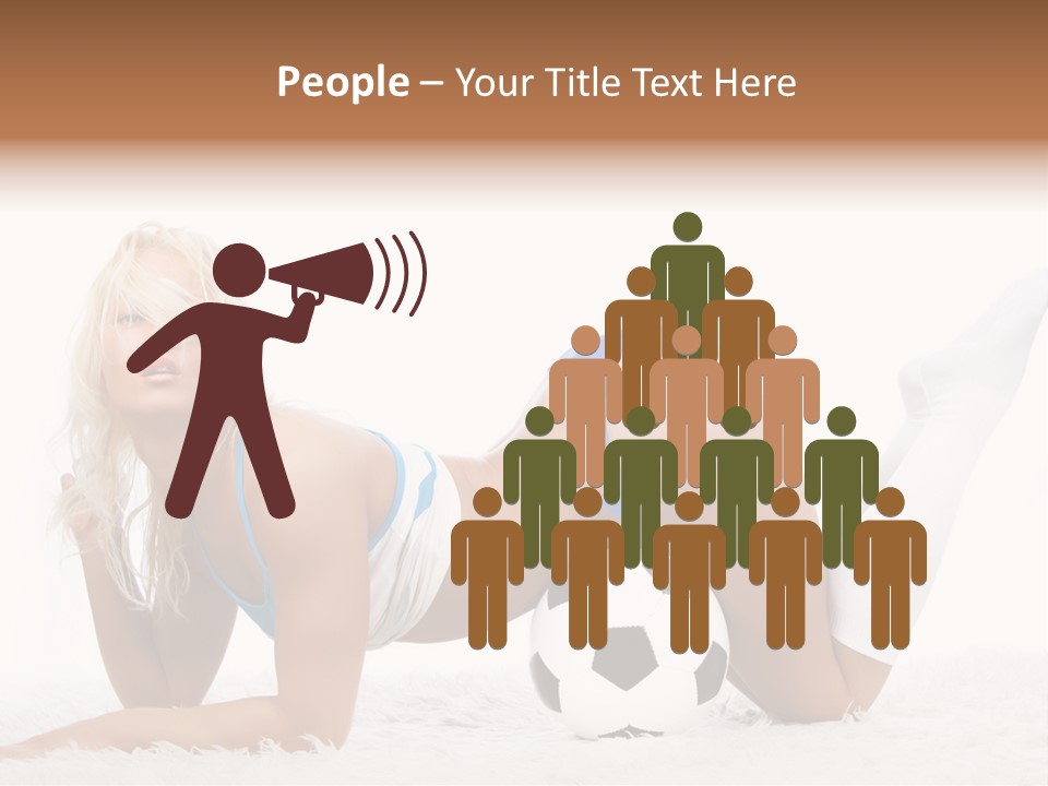 Body Spats Soccer PowerPoint Template