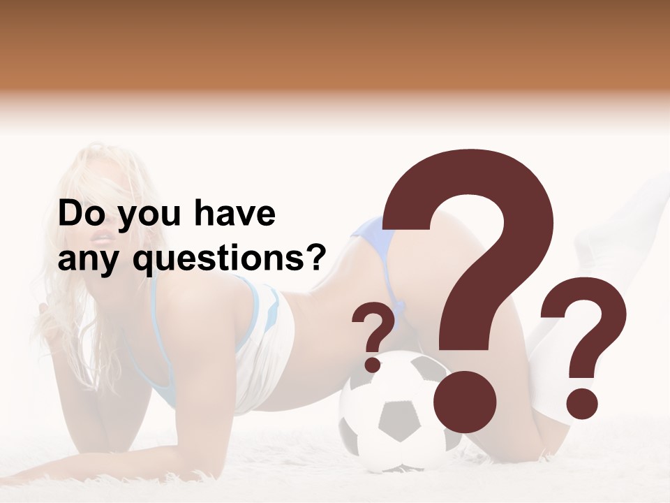 Body Spats Soccer PowerPoint Template