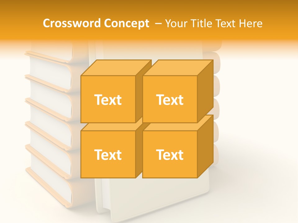 Decorative White Glamour PowerPoint Template