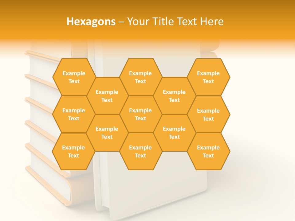 Decorative White Glamour PowerPoint Template