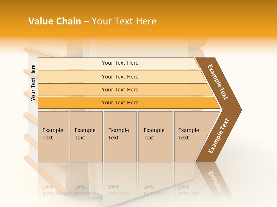 Decorative White Glamour PowerPoint Template