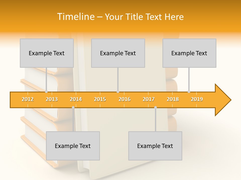 Decorative White Glamour PowerPoint Template