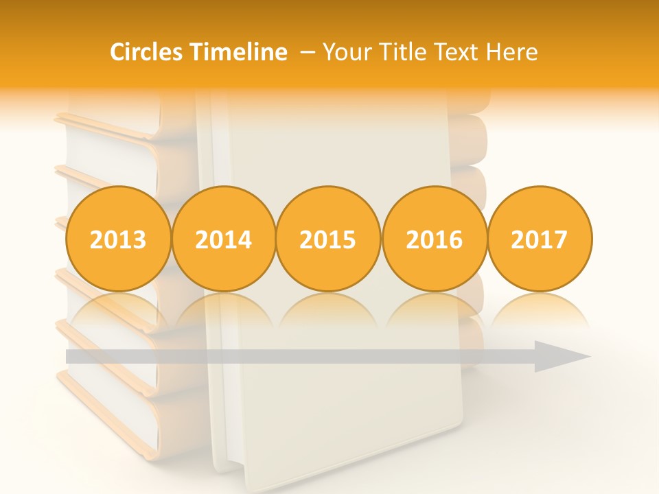 Decorative White Glamour PowerPoint Template