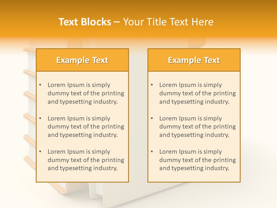 Decorative White Glamour PowerPoint Template