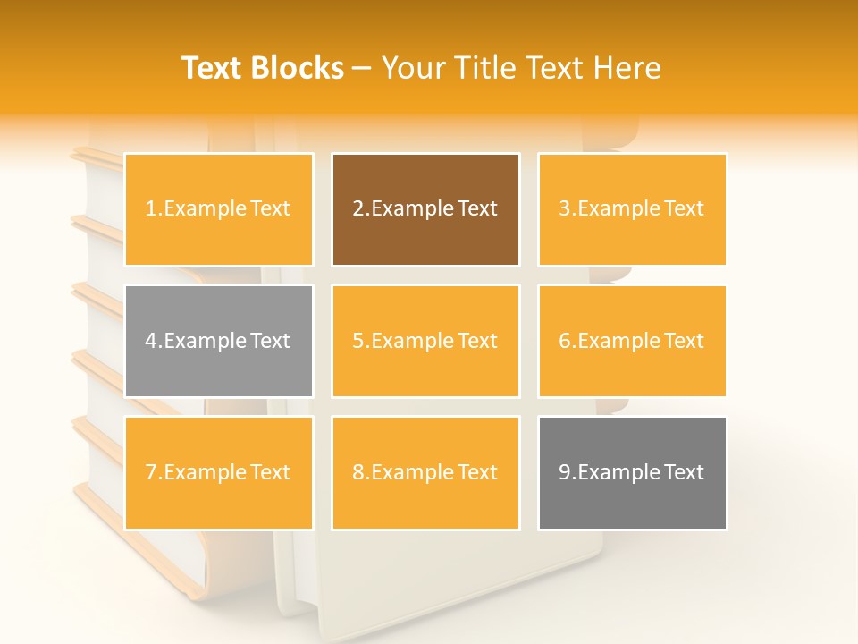 Decorative White Glamour PowerPoint Template