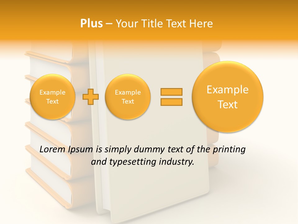 Decorative White Glamour PowerPoint Template