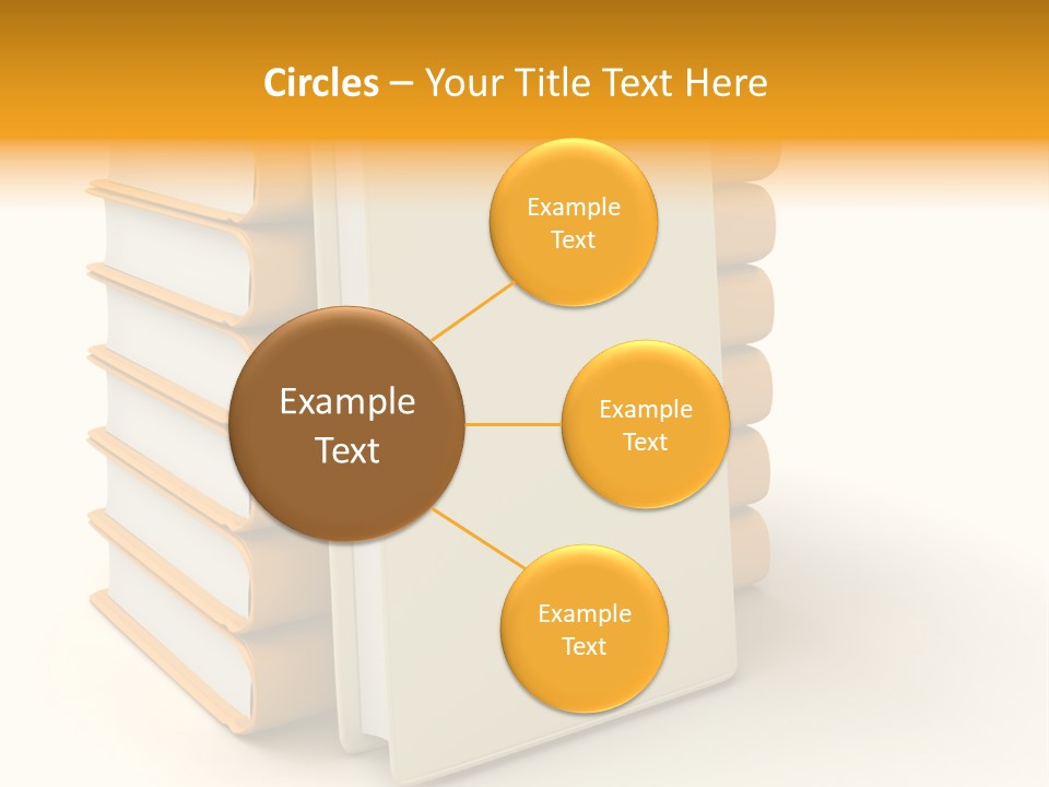 Decorative White Glamour PowerPoint Template