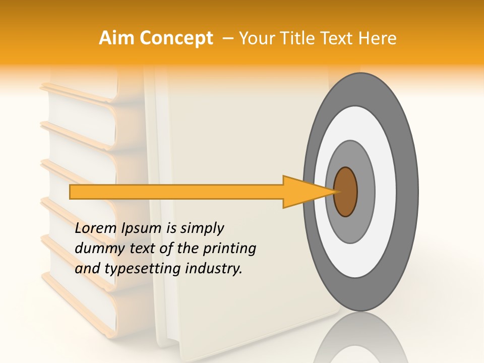 Decorative White Glamour PowerPoint Template