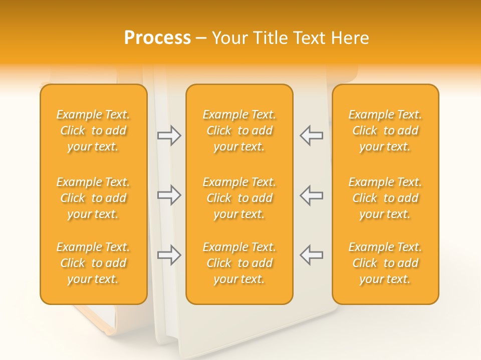 Decorative White Glamour PowerPoint Template