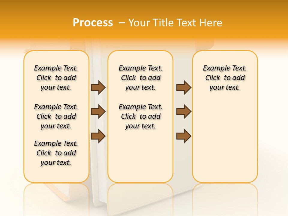 Decorative White Glamour PowerPoint Template