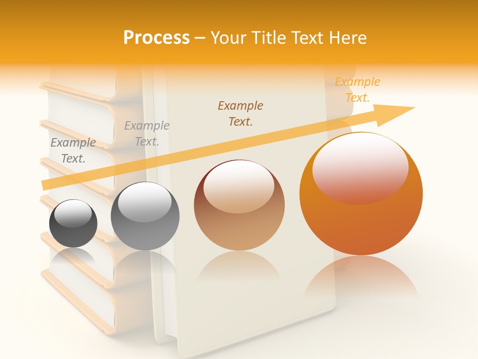 Decorative White Glamour PowerPoint Template